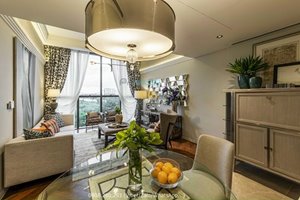 Fully-furnished apartment for rent in Cove Residences with luxury furniture