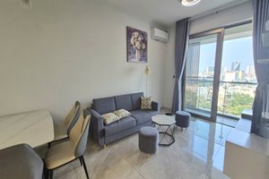 Midtown 2 bedroom apartment fully furnished modern open view for rent