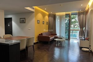 2-bedroom apartment for rent with pool view in Empire City with luxurious furniture