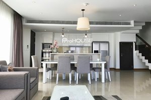 Duplex 4 room apartment for rent in Diamond Island with full modern furniture