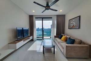 River view apartment for rent in Sunwah Pearl with 2 bedrooms full furniture