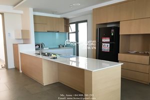 Nice layout apartment for rent in District 7, 3 bedrooms + working + storage, large balcony