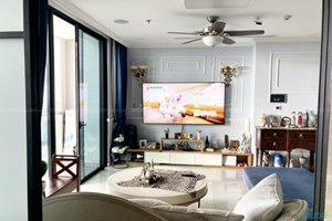 Classy apartment at Vinhomes Golden River for sale with Korean modern interior