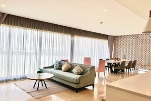 River view apartment for rent in Diamond Island with fully furnished 2 bedrooms