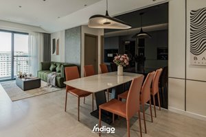 3-bedroom corner apartment for rent at The Antonia with beautiful design