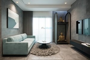 Super nice 1 bedroom apartment in Sunwah Pearl for rent with unique design