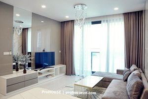 Sunwah Pearl apartment for rent 2brs+1 luxury furniture 1500$