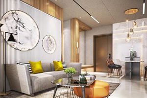 The Ascentia 3 bedroom apartment for rent with beautiful view to the river