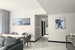 Spacious 3 bedroom apartment for rent in Empire City with full furniture