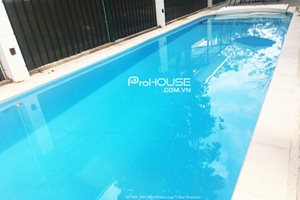 Villa with swimming pool for rent in Phu My Hung, full furniture, good location