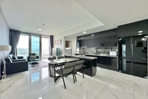  Apartment for rent in Empire City with 2 bedrooms, modern furniture and river view