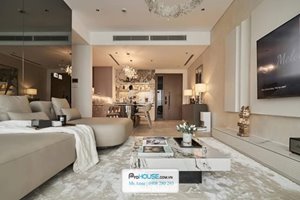 Luxury 3 bedroom apartment in The River Thu Thiem for rent with private lift