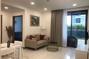 Sunwah Pearl Whitehouse tower 1 bedroom apartment for rent with private garden fully furnished modern interior