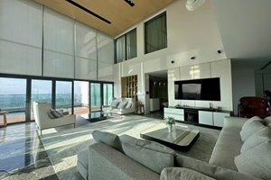 For rent Gateway Thao Dien penthouse 4 bedroom luxury fully furnished direct river view with private garden