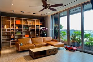 4 bedroom luxury apartment for rent in Empire City with full furniture