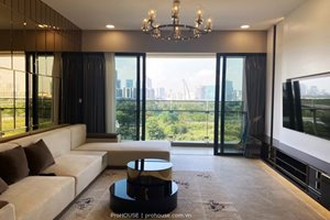 Fully-furnished 3 bedroom apartment in The River Thu Thiem for rent