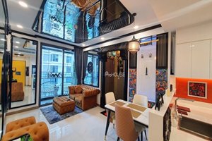 1-bedroom luxury apartment for rent at Sunwah Pearl with unique design