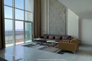 Super beautiful penthouse for rent in District 2 Ho Chi Minh City with nice furniture