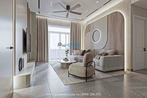 Brand new apartment for rent in Riverside Residence with bright and luxury furniture