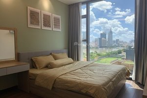 Beautiful view 1-bedroom apartment for rent in Empire City with modern furniture