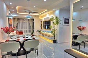 3 bedroom apartment for rent in Sky Garden with new furniture and beautiful design