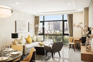 Lowest rental for 3 bedroom apartment for rent in Oakwood Residence Saigon