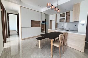 Unfurnished 3 bedroom apartment for rent in Midtown Phu My Hung with modern style