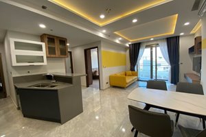 Bright and cozy 2 bedroom apartment for rent at Midtown with parking lot