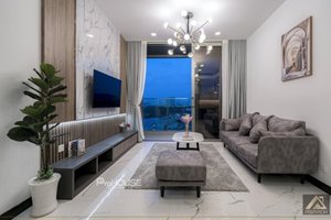 Luxury 2 bedroom full furniture apartment for sale in Empire City with cheap price