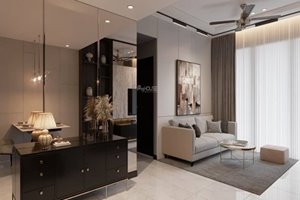 5 star luxury apartment for rent in Empire City with 1 bedroom full furniture