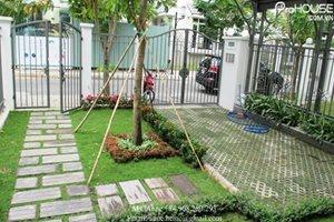 Brand new villa for rent in My Phu 3, Phu My Hung, fully furnished, 4 bedrooms, modern furniture
