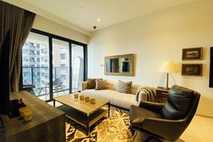 2 bedroom apartment with modern furniture in The Marq for rent