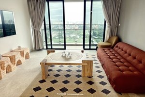 The River Thu Thiem apartment for rent 3brs fully furnished cool river view 2.700$