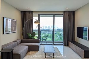 Big size apartment for rent in Sunwah Pearl with river view and modern furniture