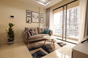 Affordable 2 bedroom apartment for rent at the CBD in Ho Chi Minh City, luxury furniture