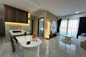 Modern and unique 2-bedroom apartment for rent in Midtown with full furniture