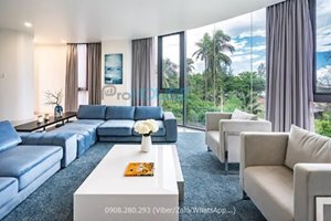 Modern style 5 bedroom villa for rent in Thao Dien with full furniture