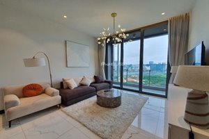 Super beautiful view 2 bedroom apartment for rent in Empire City with full furniture