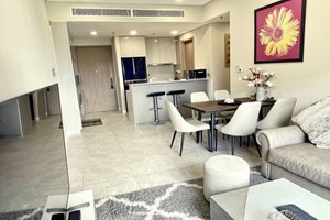 Luxury designed apartment 2Brs for rent inThe River TT on low floor fully furnished 1700$