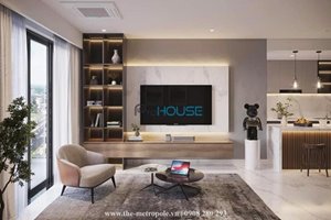 Luxury apartment for rent in The Crest - The Metropole with high quality furniture