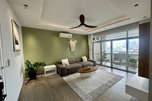 Rare garden apartment for rent at Parkview Phu My Hung, 3 bedrooms