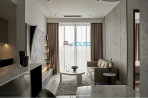 Apartment for rent in The Crest Residence with luxury furniture and open view
