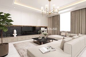Fully-furnished 4 bedroom villa for rent in District 7 with modern furniture