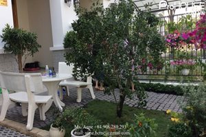 NEW FURNITURE: 4 bedroom villa for rent in Phu My Hung, brand new furniture, safe area