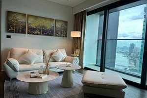  River view 1 bedroom apartment for sale at Grand Marina Saigon Lake tower