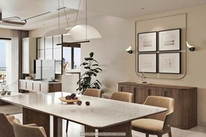 Brand new 3-bedroom apartment for rent in Nam Phuc with luxury furniture 