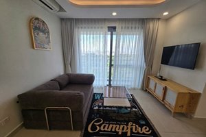 Urban Hill 2 bedroom apartment fully furnished with open view and parking for rent