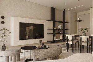 Luxury 1 bedroom apartment for rent at The Aurora fully furnished