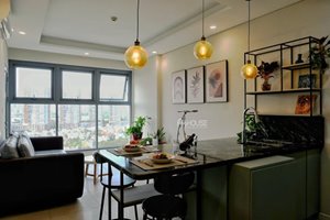 Cozy 1 bedroom apartment for rent in Diamond Island with full furniture and river view
