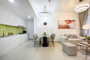 Pool view apartment for sale in Masteri Thao Dien with beautiful furniture